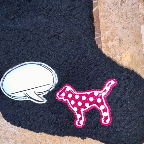 Women’s Victoria’s Secret PINK Fleece Stocking NEW - Picture 5 of 15